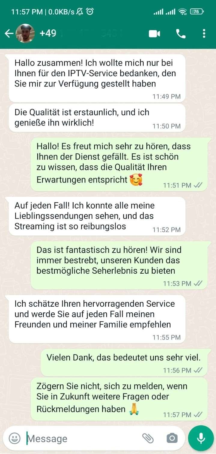 klantenrecensies over iptv aanbieder